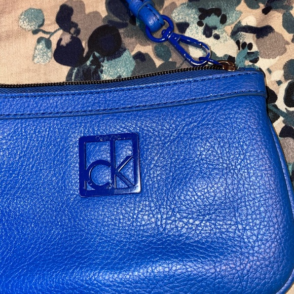 Blue Calvin Klein Clutch - Picture 2 of 4